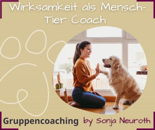 Wirksamkeoit als Mensch Tier Coach